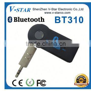 EP-B3511 Wireless 3.5mm Car Bluetooth Music Receiver With Stereo Output Muti-media mobiphone Bluetooth headphone 3.0