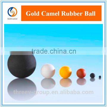 Black Rubber Ball