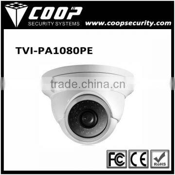 Waterproof OSD WDR Sony CMOS Full HD 1080PTVI Camera Metal IR Dome 2MP HD-TVI Camera