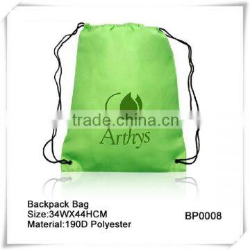 Colorful Polyester Backpack Bag For School