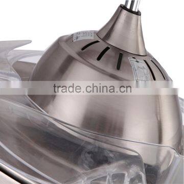 White Light Simple European Design Ceiling Fan