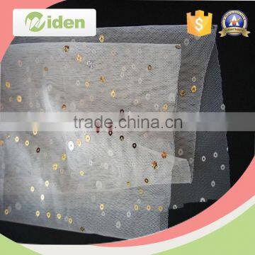 Design Customized Fashion Design Baju Kurung Mesh Fabric With Sequins Supplier's Choice