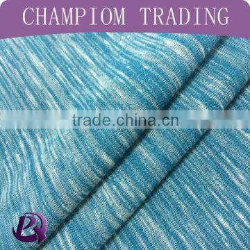 2015 high qulity RT slub jersey knit fabric for knitwear