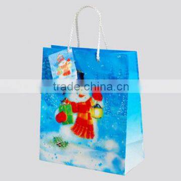 Colorful Christmas Gift paper Bag