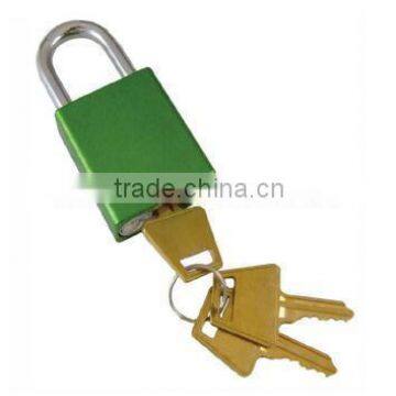 38mm Replaceable Cylinder Rectangular Aluminium Padlock