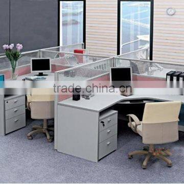 prices aluminum partitions 2 person computer desk Office Workstation(SZ-WST610)