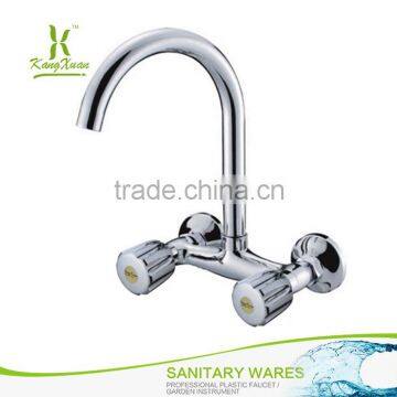 Professional Manufacturer ABS Plastic Dual Handle Kitchen faucet