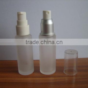 50ml Glass Lotion Pump Spray Bottle Cream Containers Split Charging Jars Cosmtic Packaging Skin Milk Jars