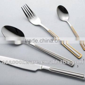 2014 New Products Guangdong Quality 18/8 Stainless Steel Flatware 24pcs Set Available For Wholesale