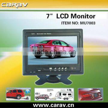 7 inch tft lcd monitor with sd card for taxi advertising