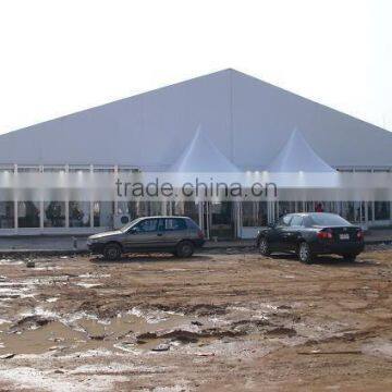 aluminum structure glass wall tent