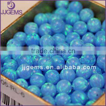 Chinese Manufacturer 7mm Royal Dark Blue Synthetic Opal Beal ,Opal Ball On Sale