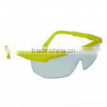 Safety Spectacle With Yellow Frame (Clear)