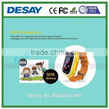 Desay SOS Two-way Calling GSM(2G) SIM BT3.0 Anti-lost GPS/LBS Tracking Watch IOS Android for Kids DS-C602 photo-5