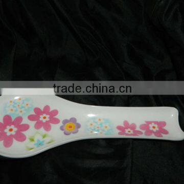 Melamine spoon rest holder food grade