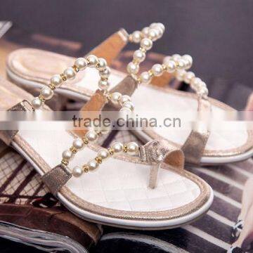 Pearl Upper Slipper Shoes Summer Slipper High Heel Sandals