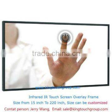 24" Infrared multitouch frame Infrared multi touch overlay