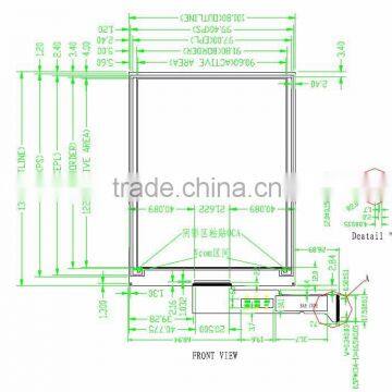 #1 1.54inch 4 Gray Grascales 200x200 Dots Wholesale Eink Screen photo-6
