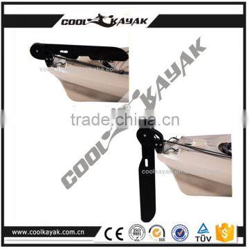 Non Inflatable Cheap Canoe Kayak Accessories Aluminum Rudder With Pedal Apply to Boat Made in China photo-5