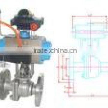 Pneumatic Ball Valve (Q641F)