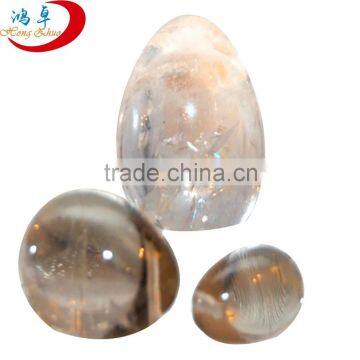 jade eggs with a drilled hole for string for sexual pleasure