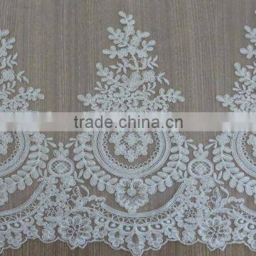 Embroidery cording lace trim