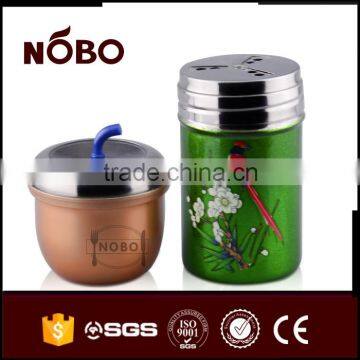 Wholesale Colorful Stainless Steel Spices Cruet photo-2