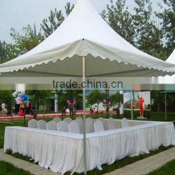 Attractive spring wire pop up pagoda party steel tent