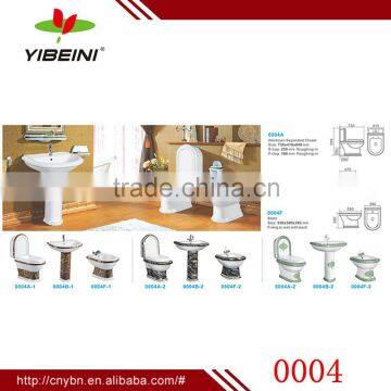 hot sale european ceramic bathroom sets