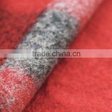 Gradual Change Plaid Wool Jacquard Fabric for Coat photo-3