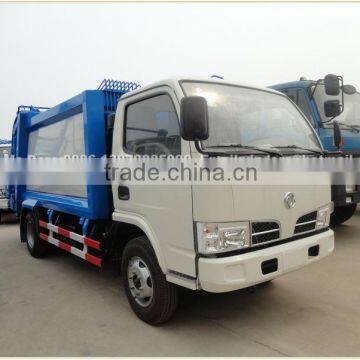 High quality garbage refuse compactor vehicle 5cbm