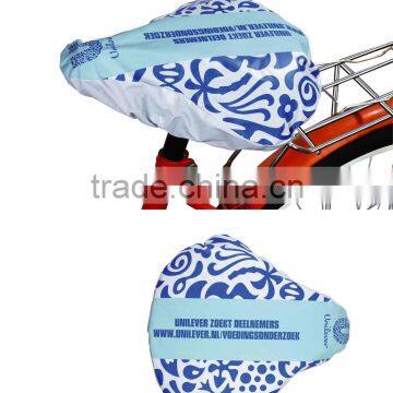 promotional logo printing pvc bike seat cover on sale