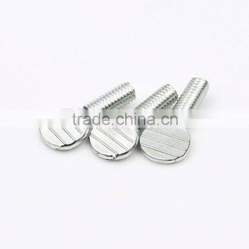 High precision metal wing spade head thumb screws