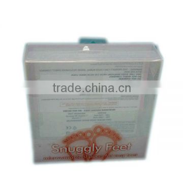 custom clear pp packaging baby shoes packing box