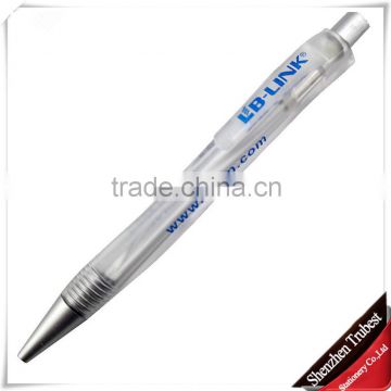 transparent pens, plastic promotion ballpoint pen