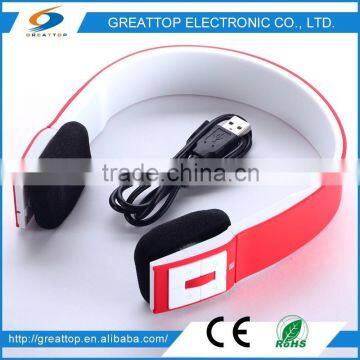 Wireless long distance bluetooth headset,neckband stereo bluetooth headset