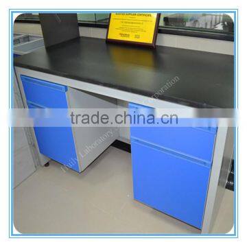 Industrial Design Lab Prep Table Desk With Locking Drawers photo-6