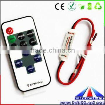 Professional RF mini led controller,Good quality and factory sale