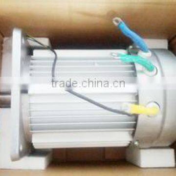 4KW 5KW 6KW Brushless Permanent Magnet DC motor for vehicles 48V 72V 96V 144V