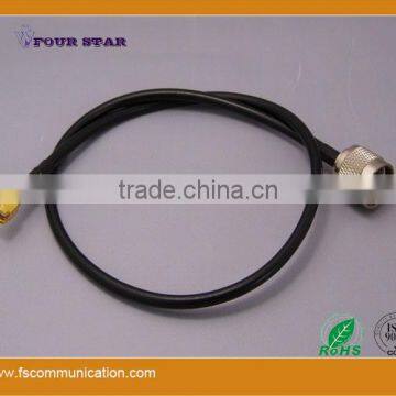 RG58 cable assembly SMA RP-male Crimp to N Male Crimp Connetcors