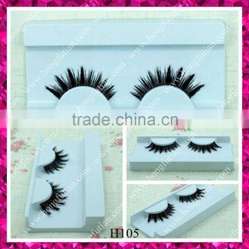 human hair eyelash