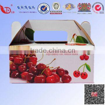 High quality custom fruit carton box/fruit storage box