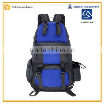  China wholesale customized waterproof nylon 50L backpack hiking