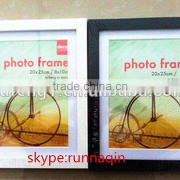 Wholesale ordinary 4x6 5x7 8x10 MDF wooden paper mount photo picture frame