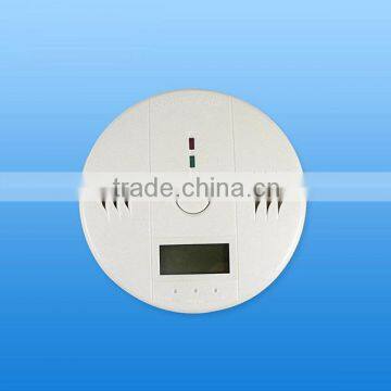 Nice design Carbon Monoxide Detector with LCD display smoke sensor wireless security alarm system G90B