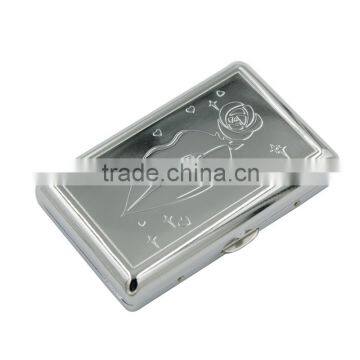 GT9620-1 2015 most popular metal cigarette case , high quality wholesale smoking case