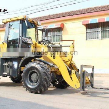 Europe appearance wheel loader 1.6t WOLF mini loader with price ZL16