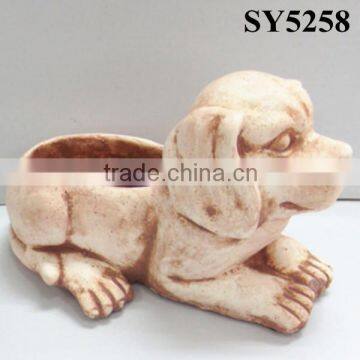 Cement Pots for Indoor Swan Shape Animal Flower Pots photo-4