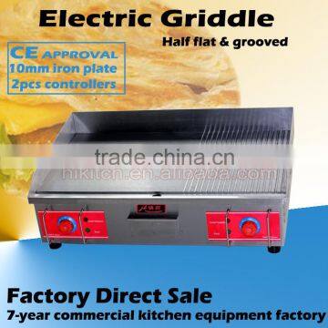 Heavy duty steak electric 822 griddle stainless steel flat plate gas grill griddle