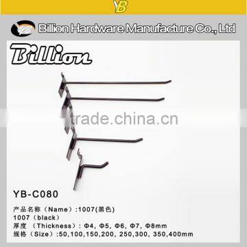 Hanging Hook Chrome Plating Display Steel Hooks Shop Fittings Slatwall photo-3